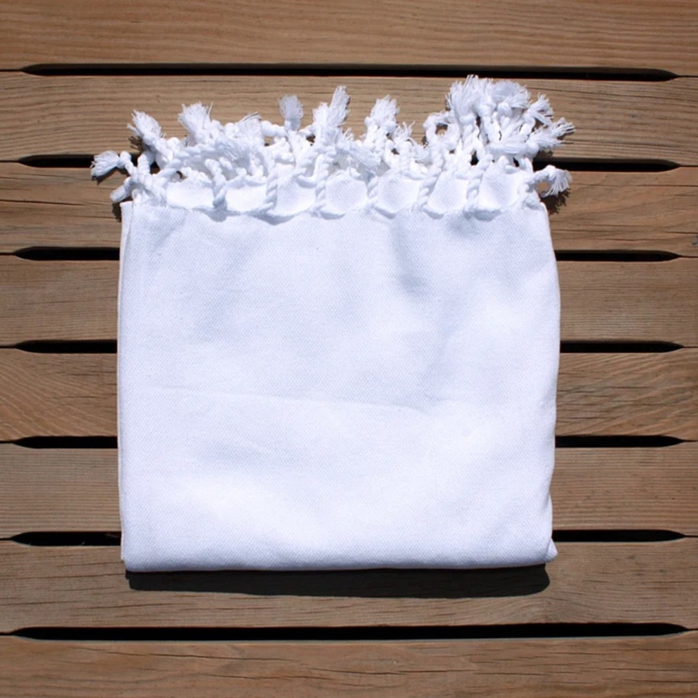 NTW KVH by Kelly Van Halen™ "Everyday" Turkish Cotton Towel (Optic White)